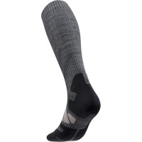 Bauerfeind Outdoor Merino Compression Socks, Men, Lava Grey, 42-45, S