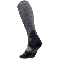 Bauerfeind Outdoor Merino Compression Socks, Men, Lava Grey, 42-45, Wadenumfang L