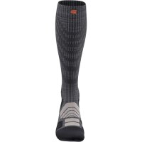Bauerfeind Outdoor Merino Compression Socks, Men, Lava Grey, 46-49, Wadenumfang S