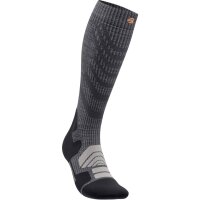 Bauerfeind Outdoor Merino Compression Socks, Men, Lava Grey, 46-49, L