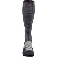 Bauerfeind Outdoor Merino Compression Socks, Men, Lava Grey, 46-49, L