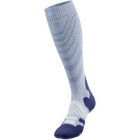 Bauerfeind Outdoor Merino Compression Socks, Women, Sky Blue, 35-38, Wadenumfang S