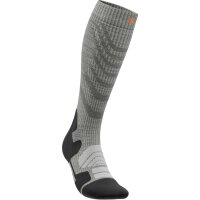 Bauerfeind Outdoor Merino Compression Socks, Women, Stone Grey, 35-38, Wadenumfang S