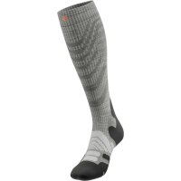 Bauerfeind Outdoor Merino Compression Socks, Women, Stone Grey, 35-38, Wadenumfang L