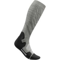 Bauerfeind Outdoor Merino Compression Socks, Women, Stone Grey, 35-38, Wadenumfang L