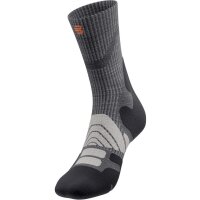 Bauerfeind Outdoor Merino Mid Cut Socks, Men, Lava Grey, 38-41