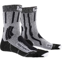 X-SOCKS® TREK PIONEER OPAL BLACK/FLOCCULUS WHITE 35-38
