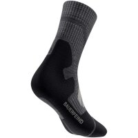 Bauerfeind Outdoor Merino Mid Cut Socks, Men, Lava Grey, 46-49