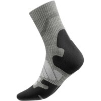 Bauerfeind Outdoor Merino Mid Cut Socks, Women, Stone Grey, 39-42