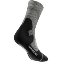 Bauerfeind Outdoor Merino Mid Cut Socks, Women, Stone Grey, 39-42