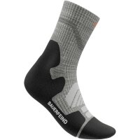 Bauerfeind Outdoor Merino Mid Cut Socks, Women, Stone Grey, 43-46