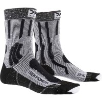 X-SOCKS® TREK PIONEER OPAL BLACK/FLOCCULUS WHITE SIZE...