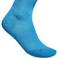 Bauerfeind Run Ultralight Compression Socks, Women, Lagoon Blue, 35-37 Wadenumfang XL