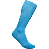 Bauerfeind Run Ultralight Compression Socks, Women, Lagoon Blue, XL 35-37