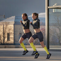 Bauerfeind Run Ultralight Compression Socks, Women, Lemon Yellow, 38-40 Wadenumfang M