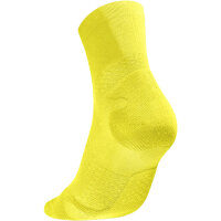 Bauerfeind Run Ultralight Mid Cut Socks, Women, Lemon Yellow, - 38-40