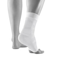 Bauerfeind Sports Compression Ankle Support, White, M