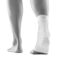 Bauerfeind Sports Compression Ankle Support, White, M