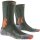 X-SOCKS® TREK SILVER OLIVE MELANGE/X-ORANGE/GREY MELANGE SIZE 45-47
