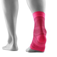 Bauerfeind Sports Compression Ankle Support, Pink, S