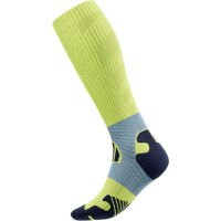 Bauerfeind Trail Run Compression Socks, Men, Bright Lemon, 46-49, Wadenumfang S