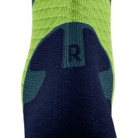 Bauerfeind Trail Run Compression Socks, Women, Midnight Teal, 43-46, Wadenumfang M