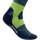 Bauerfeind Trail Run Compression Socks, Women, Midnight Teal, 43-46, Wadenumfang L