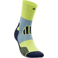 Bauerfeind Trail Run Mid Cut Socks, Men, Bright Lemon, 38-41
