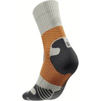 Bauerfeind Trail Run Mid Cut Socks, Men, Gravel Chalk, 38-41
