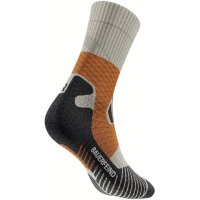 Bauerfeind Trail Run Mid Cut Socks, Men, Gravel Chalk, 42-45