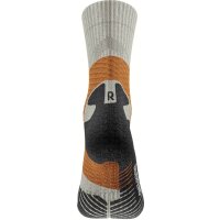 Bauerfeind Trail Run Mid Cut Socks, Men, Gravel Chalk, 46-49