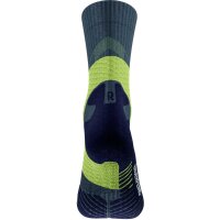 Bauerfeind Trail Run Mid Cut Socks, Women, Midnight Teal, 39-42