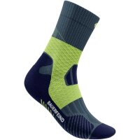 Bauerfeind Trail Run Mid Cut Socks, Women, Midnight Teal,...