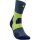Bauerfeind Trail Run Mid Cut Socks, Women, Midnight Teal, 43-46