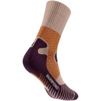 Bauerfeind Trail Run Mid Cut Socks, Women, Sunrise Peach, 39-42