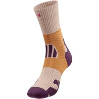 Bauerfeind Trail Run Mid Cut Socks, Women, Sunrise Peach, 39-42