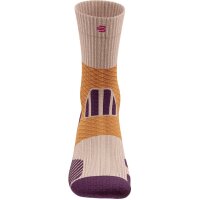 Bauerfeind Trail Run Mid Cut Socks, Women, Sunrise Peach, 39-42