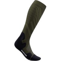 Bauerfeind Outdoor Merino Compression Socks, Men, Moss Green, 42-45, S
