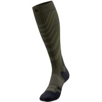Bauerfeind Outdoor Merino Compression Socks, Men, Moss Green, 42-45, Wadenumfang S