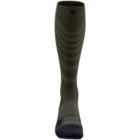 Bauerfeind Outdoor Merino Compression Socks, Men, Moss Green, 42-45, Wadenumfang S