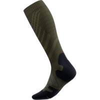 Bauerfeind Outdoor Merino Compression Socks, Men, Moss Green, 46-49, M