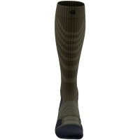 Bauerfeind Outdoor Merino Compression Socks, Men, Moss Green, 46-49, Wadenumfang L