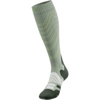 Bauerfeind Outdoor Merino Compression Socks, Women, Herbal Green, 43-46, Wadenumfang M