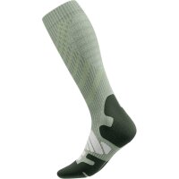 Bauerfeind Outdoor Merino Compression Socks, Women, Herbal Green, 43-46, Wadenumfang M