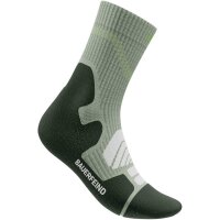 Bauerfeind Outdoor Merino Mid Cut Socks, Men, Moss Green, 46-49