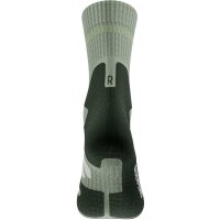 Bauerfeind Outdoor Merino Mid Cut Socks, Women, Herbal Green, 39-42