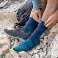 Bauerfeind Outdoor Merino Mid Cut Socks, Women, Herbal Green, 43-46