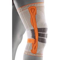 Bauerfeind Outdoor Knee Support, Sandstone-Orange, L