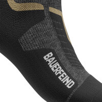 Bauerfeind Ski Alpine Compression Socks, Men, Grey, 42-45, Wadenumfang S