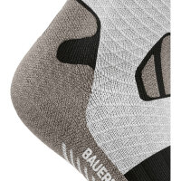 Bauerfeind Trail Run Compression Socks, Men, Carbon Black, 46-49, Wadenumfang S
